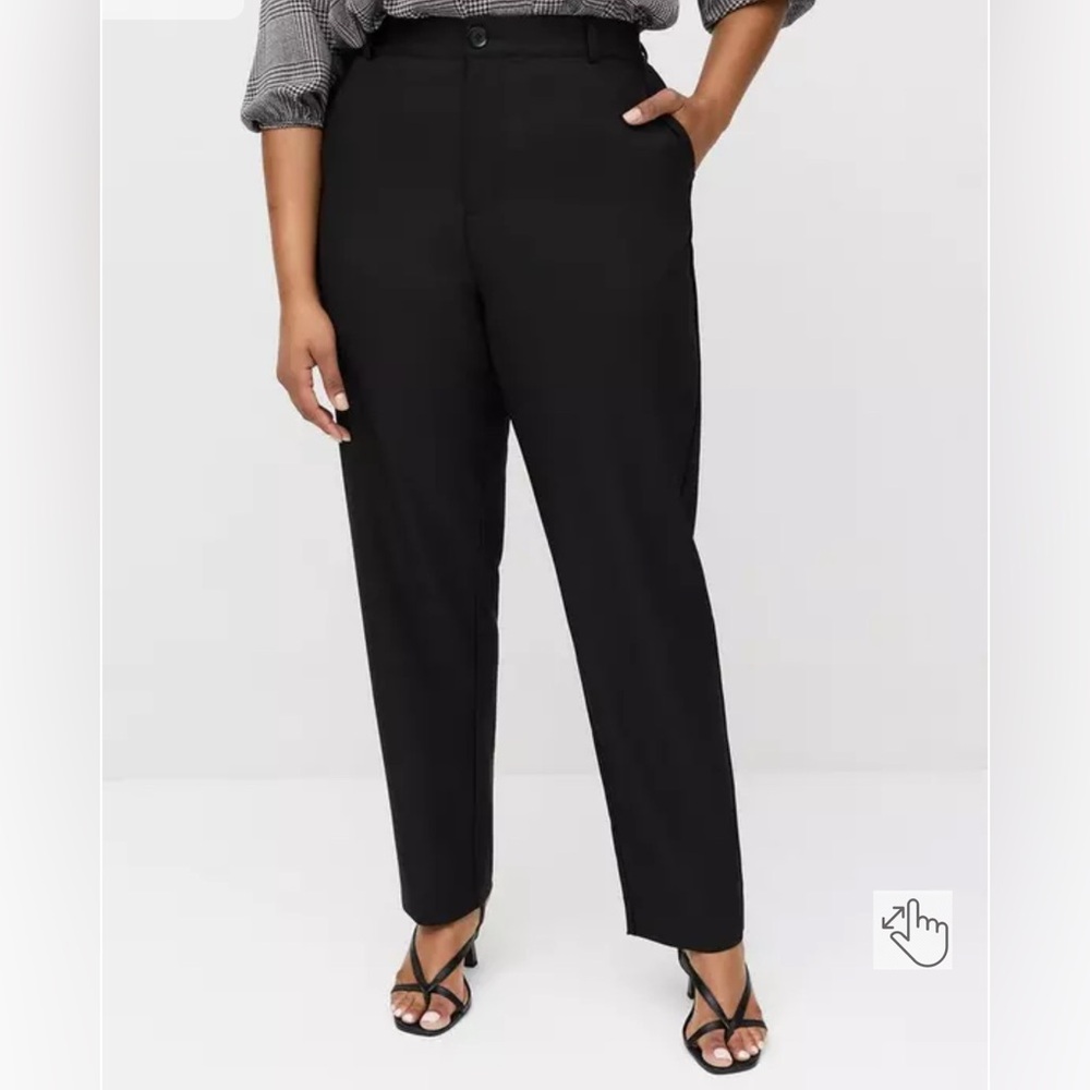 Torrid Bombshell skinny Classic Black Dress Pants size 18